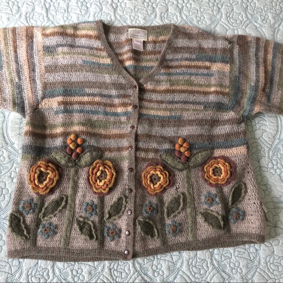 Susan Bristol Sweaters - Susan Bristol | Hand Made Wool Cardigan | L
